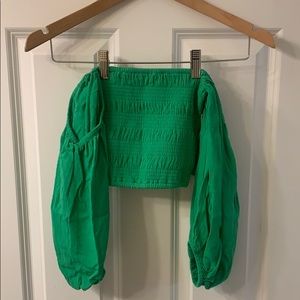 Boho Off The Shoulder Top